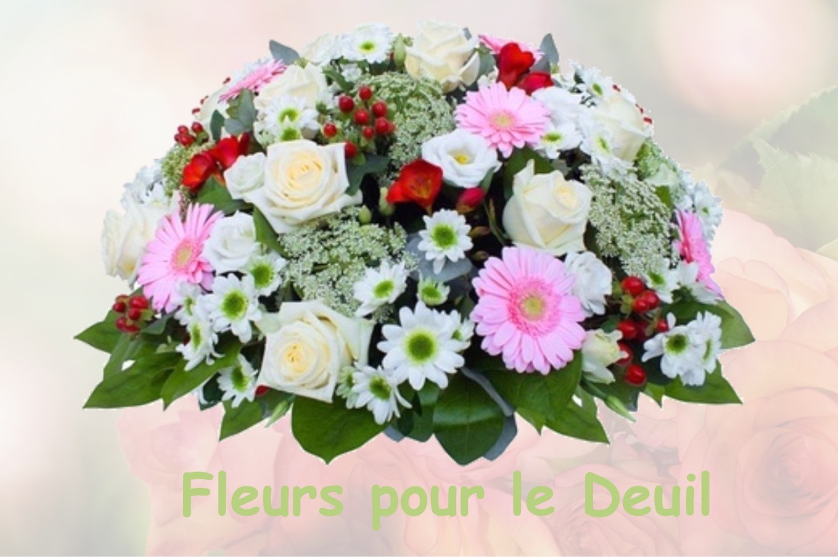 fleurs deuil SOMMEILLES